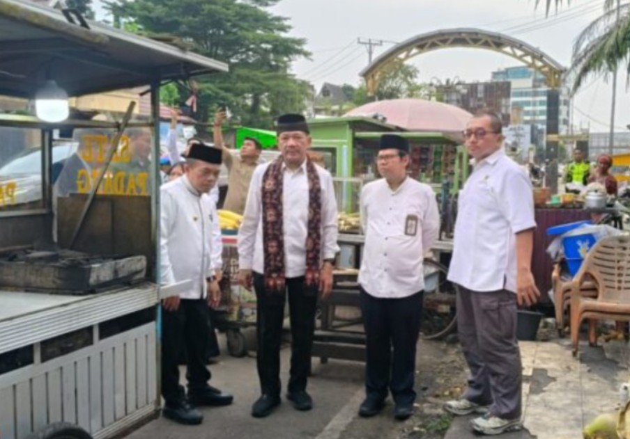 Baznas RI Siap Bantu Penataan UMKM di Ancol Jambi, Al Haris: Demi Kenyamanan dan Kesejahteraan Pedagang