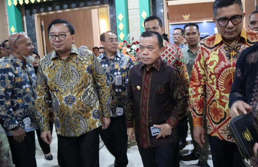 Gubernur Al Haris Hadiri Entry Meeting BPK RI, Tegaskan Komitmen Transparansi Keuangan Daerah