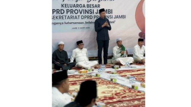 Buka Puasa Bersama DPRD Jambi, Hafiz Fattah Ajak Pererat Silaturahmi Jelang Idul Fitri