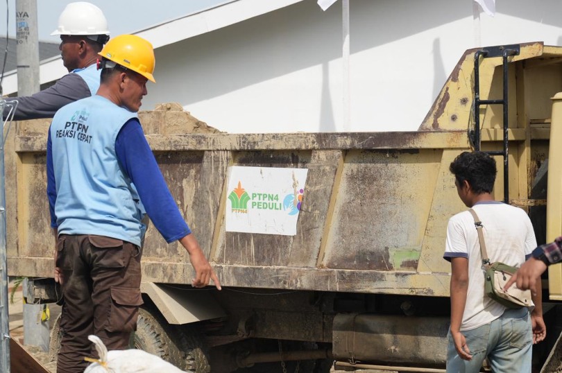 PalmCo Kawal Pemulihan Pascabanjir Tapanuli Selatan hingga Tuntas