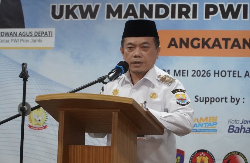 Gubernur Al Haris Buka UKW ke-13 di Jambi, Dorong Profesionalisme Wartawan