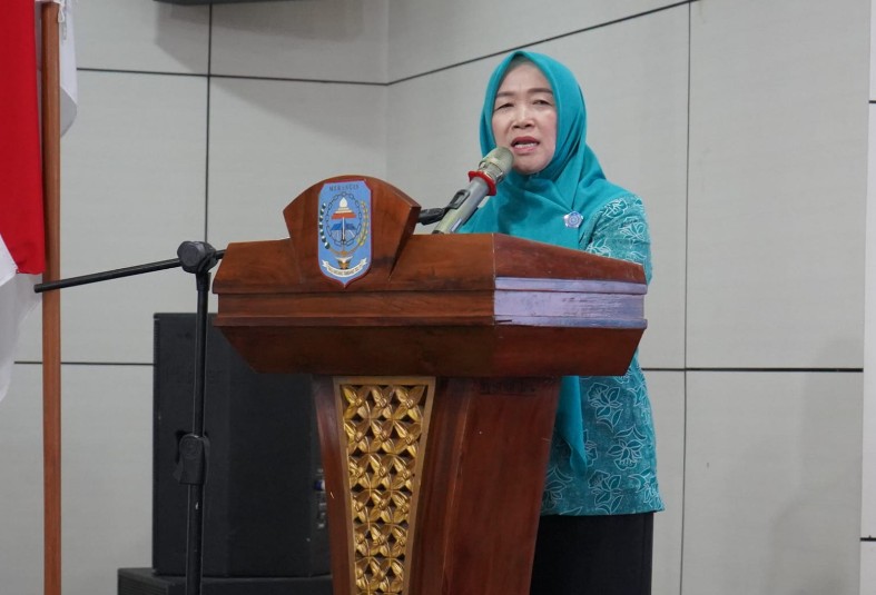 Hesti Haris Sosialisasikan Gerakan Jambi Bersholawat di Merangin