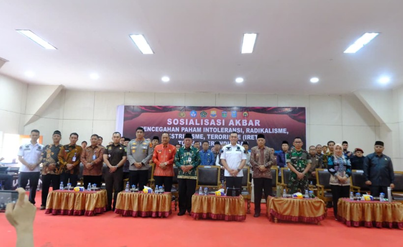 Perkuat Pencegahan dan Penanggulangan Radikal dan Terorisme, Pemrpov Jambi laksanakan Sosialiasi Akbar Perdana Di Sungai Penuh-Kerinci