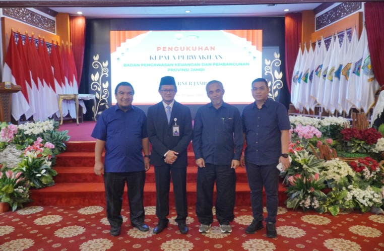 Regional Management PTPN IV Regional IV Hadiri Pengukuhan Kepala Perwakilan BPKP Jambi