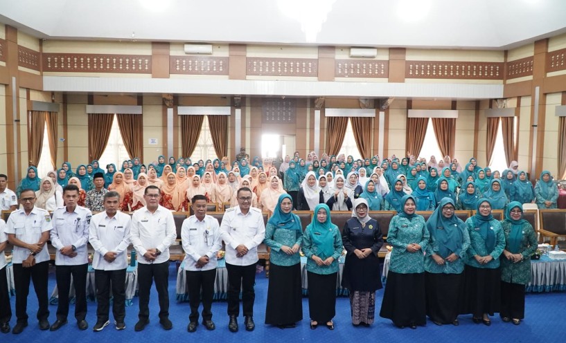 Sosialisasikan Gerakan Jambi Bersholawat di Sungai Penuh, Hj. Hesti Haris Tegaskan Sholawat Jadi Amal Nyata