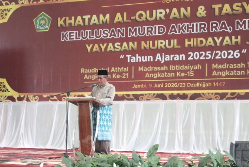 Khataman Al-Qur'an dan Tasyakuran Kelulusan Yayasan Nurul Hidayah, Wagub Sani Harap Lahir Generasi Qurani dan Berakhlak Mulia