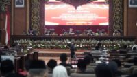 Gubernur Al Haris Bersama Forkopimda Jambi Ikuti Pidato Presiden RI dan Ketua DPR RI di Ruang Utama DPRD Provinsi