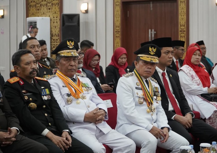 Gubernur Al Haris Ikuti Detik-Detik Proklamasi Kemerdekaan RI Secara Virtual