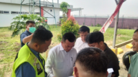 Gubernur Al Haris Tinjau Pembangunan VIP Room Bandara Muara Bungo