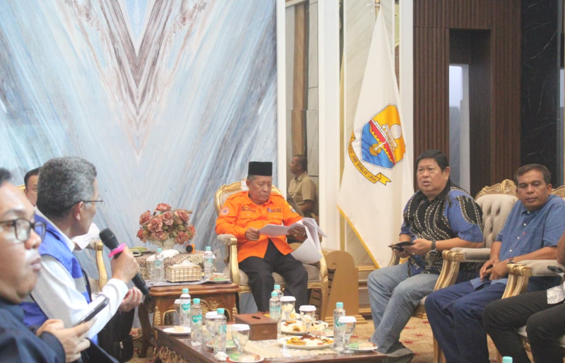Rakor Bersama Wamen LH, Wagub Sani: Kendalikan Karhutla Harus Libatkan Semua Pihak