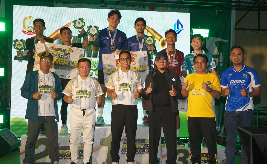 Gubernur Al Haris Tutup Danrem 042/Gapu Padel Cup 2026 Dalam Rangka HUT TNI Ke-81