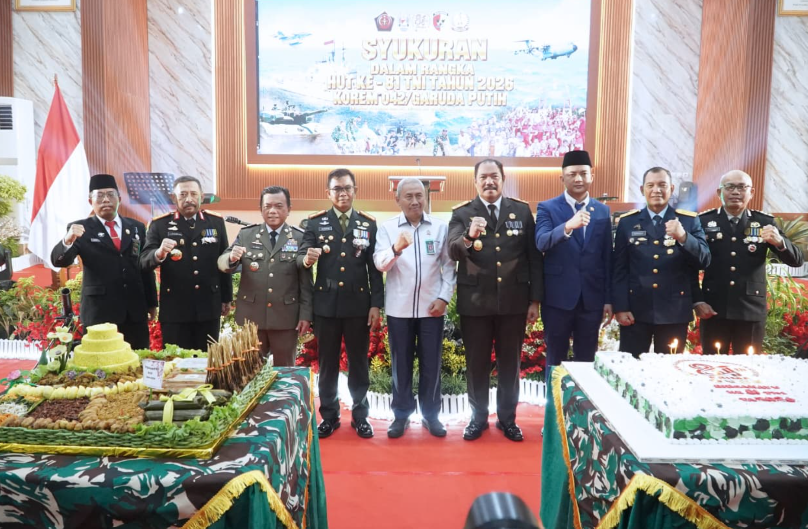 Gubernur Al Haris Apresiasi Kinerja dan Dedikasi TNI Berjuang Bagi Negara