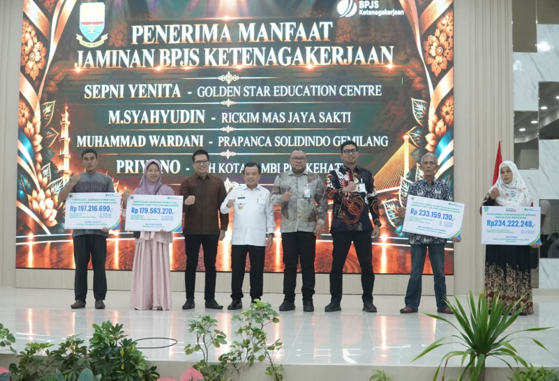 Gubernur Al Haris: Pemprov Jambi Perkuat Perlindungan Jamsostek bagi Pekerja Rentan